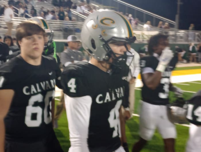 Calvary Baptist QB Abram Wardell&nbsp;